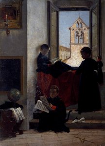 Altar boy (oil on canvas) بواسطة ماركو دي جريجوريو