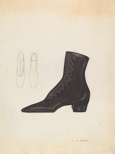 حذاء نسائي ، ج. 1937.