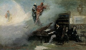 الخيال على فاوست الخيال على فاوست ، 1866 بواسطة ماريا فورتوني