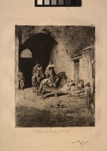 حرس القصبة في تطوان.
