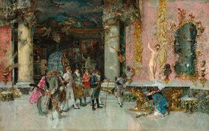 اختيار نموذج ، 1866-1874 (زيت على لوح) بواسطة ماريانو خوسيه ماريا برناردو فورتوني إي كاربو