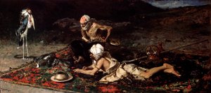 The Snake Charmers ، 1870. بواسطة ماريانو خوسيه ماريا برناردو فورتوني إي كاربو