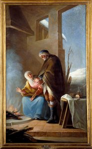 الشتاء. رسم ماريانو مايلا (1739 - 1819) ت. إسب. بواسطة ماريانو سلفادور دي مايلا
