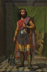 سيسبوت ملك القوط الغربيين 1854 بواسطة ماريانو دي لا روكا إي ديلجادو
