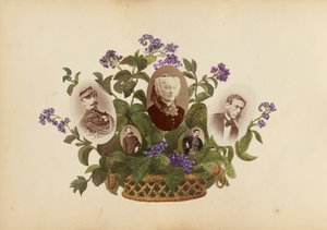 ألبوم مدام ب ، 1870. بواسطة ماري بلانش هينيل فورنييه