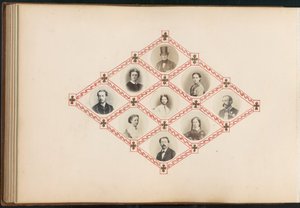 ألبوم مدام ب ، 1870. بواسطة ماري بلانش هينيل فورنييه