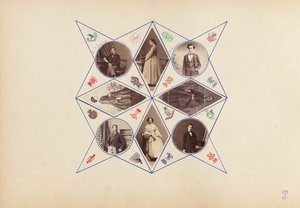 ألبوم مدام ب ، 1870. بواسطة ماري بلانش هينيل فورنييه