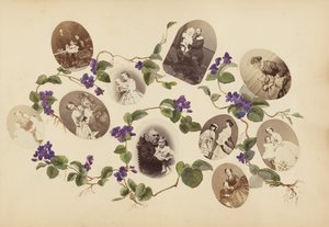 ألبوم مدام ب ، 1870. بواسطة ماري بلانش هينيل فورنييه