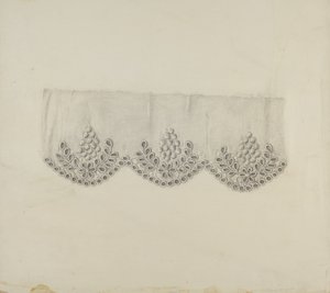 حواف مطرزة ، ج. 1938. بواسطة ماري فامولارو