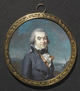صورة لرجل في المناظر الطبيعية ، ج. 1795. بواسطة ماري جابرييل كابيت