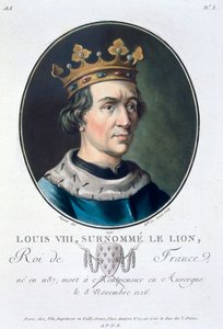 لويس الثامن ، المعروف باسم "الأسد" ، ملك فرنسا ، 1790 بواسطة ماري جين لويز فرانسواز سوزان تشامبيون دي سيرنيل