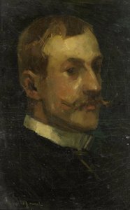 أدريان بيت (1860-1944). مدير المتحف الهولندي للتاريخ والفنون بأمستردام بواسطة Marinus van der Maarel