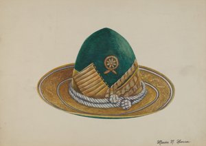 الجنوب الغربي الإسباني: Hat، c. 1937.
