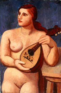 عارية مع مندولين