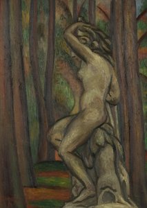 Statue in a Park بواسطة مارك جيرتلر