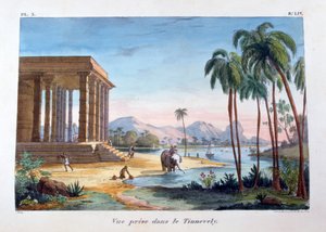 منظر لتينفيللي ، الهند ، 1828