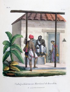 تاجر أساور ، 1828