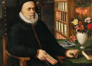 صورة للعالم كارولوس كلوسيوس 1526-1609 ، 1589. بواسطة مارتن فان فالكنبورش