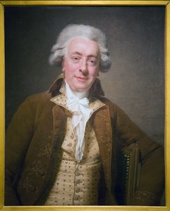 كلود نيكولاس ليدوكس (1736-1806) ، مهندس معماري فرنسي ، زيت على قماش لمارتن درولنغ (1752-1817) ، باريس ، متحف كارنافاليت.