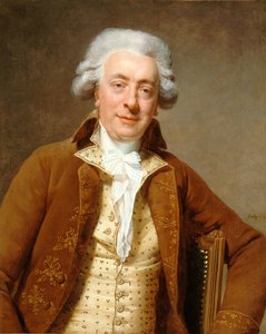 صورة للمهندس المعماري كلود نيكولاس ليدو 1736-1806 ، 1790.