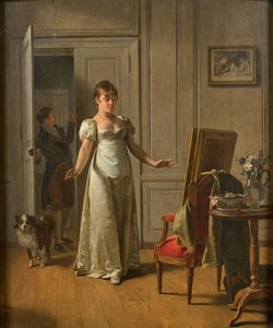 امرأة مندهشة ، 1808.