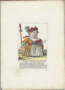دي دويرج روفانيلا في دور راعية ، حوالي 1710 روفانيلا ، راعية تضحك على طلب Ploriander المتحرك (العنوان على الكائن) Il Callotto resurcitato أو خزانة صغيرة مفروشة حديثًا (عنوان السلسلة) بواسطة مارتن إنجلبرخت (منسوب إلى)