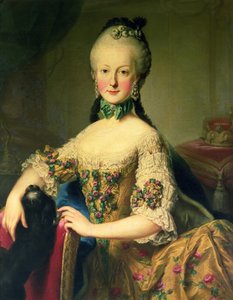 الأرشيدوقة ماريا إليزابيث هابسبورغ-لوترينجين (1743-1808) ، الطفل السادس للإمبراطورة ماريا تيريزا من النمسا (1717-80) والإمبراطور فرانسيس الأول (1708-65)