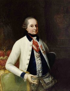نيكولاوس الأول ، الأمير Esterházy 1714-1790 في زي فوج المشاة المجري رقم 33 بواسطة مارتن نولر