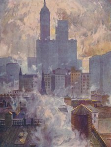 نيويورك ، 1916 بواسطة مارتن لويس