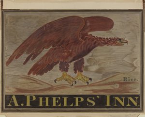 علامة النزل: A. Phelps '، c. 1939. بواسطة مارتن بارتيكا