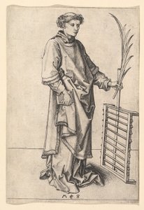 سانت لورانس ، كاليفورنيا. 1435-1491. بواسطة مارتن شونجاور