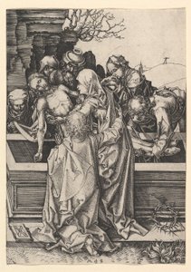 قبر المسيح ، كاليفورنيا. 1435-1491. بواسطة مارتن شونجاور