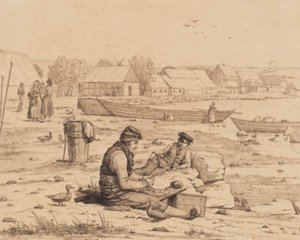 ستراندجادن في ثيستد. 1830 بواسطة مارتينوس روربي