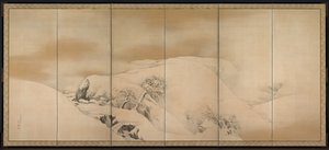 يوم الشتاء 1784. بواسطة ماروياما أوكيو