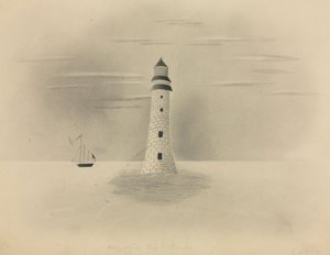 منارة إديستون ، 1840. بواسطة ماري ألثا نيمز