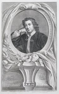 توماس أوتواي ، منقوش بواسطة جاكوب هوبراكن (1698-1780) أمستردام ، 1741 بواسطة ماري بيل
