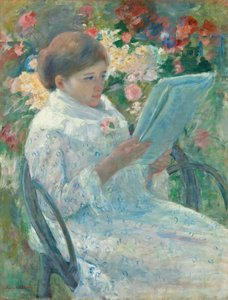 على الشرفة بواسطة Mary Cassatt