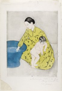 الحمام ، 1890-1891 بواسطة ماري كاسات
