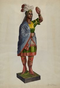 متجر سيجار بوكاهونتاس ، ج. 1939.