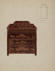تسريحة قديمة ، c. 1936.