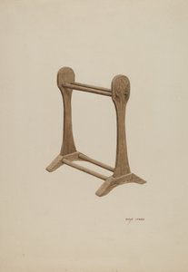 رف التجفيف ، ج. 1940. بواسطة ماري هانسن