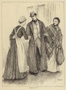 رسم توضيحي لقصة ممرضة ، بقلم هونور مورتن بواسطة Mary L. Gow