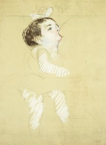 الرضاعة الطبيعية الطفل المصاب بالثدي ، c.1900 بواسطة ماري كاسات