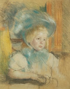 سيمون في قبعة مرقمة ، 1903 بواسطة ماري كاسات