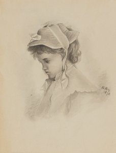 رأس طفل بلا عنوان ، 1878. بواسطة ماري فو والكوت