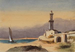 منظر طبيعي بلا عنوان ، 1876. بواسطة ماري فو والكوت