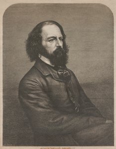 صورة لألفريد ، اللورد تينيسون 1809-1892 ، 1864. بواسطة ميسون جاكسون