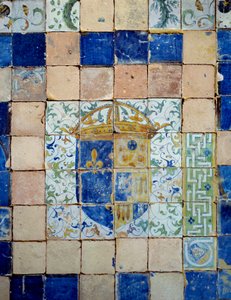 بلاط خزفي لرصيف شاتو دي أونون من صنع Masseot Abaquesne (1526-1564 تقريبًا) 1549-1551 Enouen ، متحف النهضة الوطني بواسطة Masseot Abaquesne
