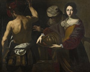 سالومي مع رأس يوحنا المعمدان ، ج. 1620. بواسطة ماسيمو ستانزيوني