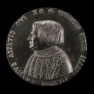 Václav Payer Wenceslaus Beyer ، 1488-1537 ، طبيب الدولة في بوهيميا [الوجه] ، 1526. بواسطة ماجستير MP